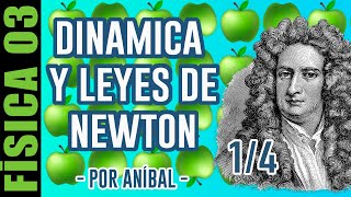 Dinámica y Leyes de Newton parte 1 de 4  Física 03 CBC  Física En Segundos por Aníbal [upl. by Ferri206]