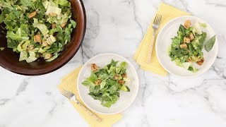 Classic Caesar Salad Martha Stewart [upl. by Nalo]