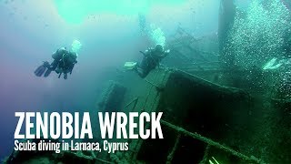 Zenobia wreck scuba diving near Larnaca Cyprus [upl. by Lamahj]