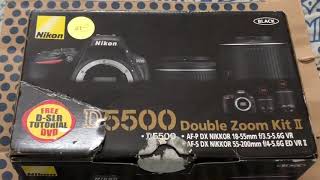 Nikon D5500 Unboxing amp Overview [upl. by Adnopoz]