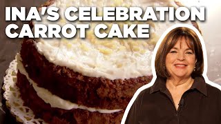 Ina Gartens Carrot Cake Recipe  Barefoot Contessa  Food Network [upl. by Orimlede]