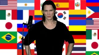 Singing 20 National Anthems Metal Medley [upl. by Araiek796]