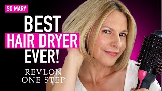 Revlon One Step Hair Dryer and Volumiser tutorial [upl. by Matt]