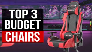 TOP 3 Best Budget Gaming Chair 2024 [upl. by Nork]