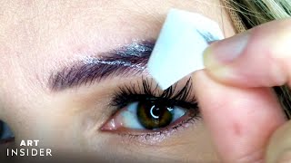 How To Use Temporary Eyebrow Tattoos [upl. by Relda]