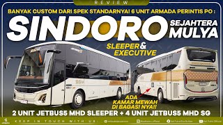 PO SINDORO SEJAHTERA MULYA  Banyak Custom Dari Spek Standar 2 unit Jetbus5 DC  4 Unit Jetbus5 MHD [upl. by Glynis]