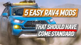 5 Cheap amp Easy Upgrades for 20192024 RAV4 Anyone Can Install [upl. by Carlina]