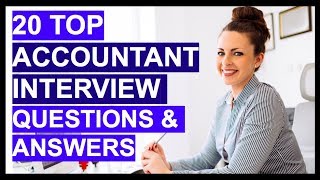 TOP 20 ACCOUNTANT Interview Questions And Answers [upl. by Fokos]