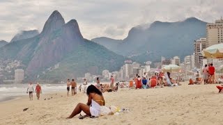 LEBLON IPANEMA ARPOADOR COPACABANA beach walk Rio de Janeiro – Brazil [upl. by Notsniw]