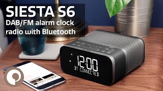 Pure Siesta S6  Premium DABFM Alarm Clock Radio with Bluetooth [upl. by Sylas558]