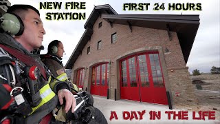 First 24 Hours in a New Fire Station  A Day in the Life [upl. by Assyram808]