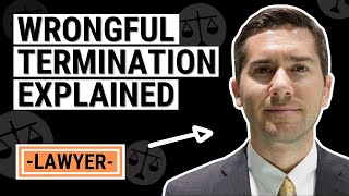 Wrongful Termination Law Explained [upl. by Abijah]