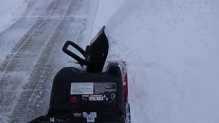 MTD Yard Machines 21quot 35 HP 2 Stroke Snowblower [upl. by Hardej]