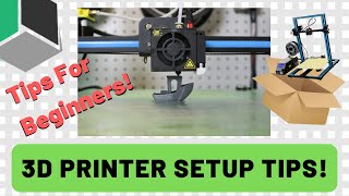 Essential Steps to Set Up a New 3D Printer  Beginners Guide [upl. by Neelac]