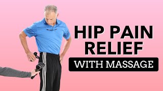 How to Use A Massage Gun For Hip Pain [upl. by Htebirol]