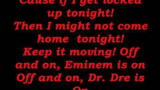 Eminem  If I Get Locked Up Lyrics [upl. by Ayram]