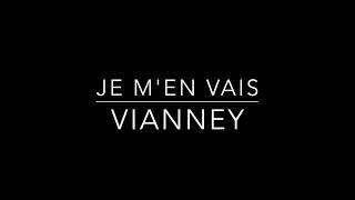 Je men vais  Vianney karaoke piano [upl. by Lux]