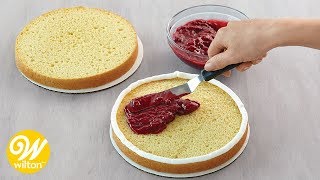 How to Assemble and Fill a Cake  Wilton [upl. by Hera]