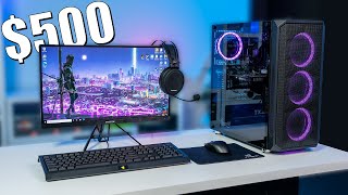 500 FULL PC Gaming Setup Guide With Upgrade Options [upl. by Schonthal669]