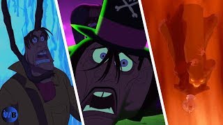 Top 15 Most BRUTAL Disney Villain Deaths [upl. by Blakelee]