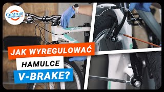 Jak wyregulować hamulce typu Vbrake [upl. by Gnuy535]