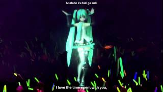 Electric Angel  Hatsune Miku Project DIVA Live  eng subs [upl. by Girardo326]