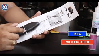 IKEA MILK FROTHER Review amp Battery Installation [upl. by Flieger]