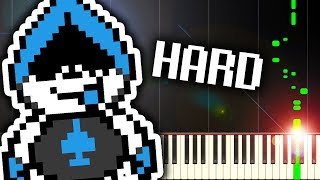 LANCER from DELTARUNE  Piano Tutorial [upl. by Harriot]