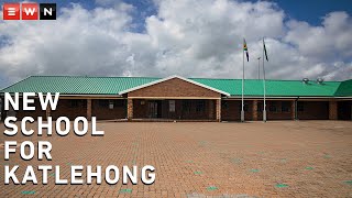 Gauteng govt opens revamped school in Katlehong [upl. by Ednil496]