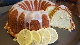 How to make a Lemon Pound Cake from scratch [upl. by Hylton932]