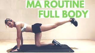 ROUTINE FULL BODY 30 min  sans matériel  by Lucile Woodward [upl. by Dieterich669]