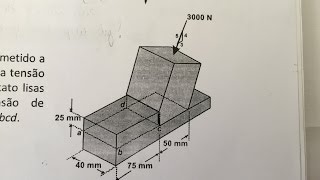 TENSÃO DE CISALHAMENTO RESISTÊNCIA DOS MATERIAIS EXERCÍCIO 1 [upl. by Chan304]