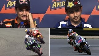 MotoGP™  Lorenzo vs Pedrosa [upl. by Ailito]