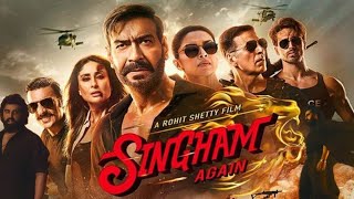 Singham Again Movie in Hindi 2025  Singham Ajay Devgan  Akshay Kumar Tiger Shroff Deepika [upl. by Einhpad]