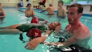 How to rescue unconscious drowning victims [upl. by Barcot]