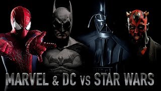 The Avengers vs The Justice League  MCU vs DCEU [upl. by Eivol]