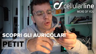 Recensione Auricolari Bluetooth Petit by Jakidale  Cellularline MoreOfYou [upl. by Morocco832]