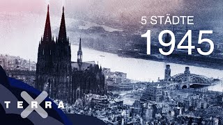 Deutschland von oben 1945 – 5 Städte  Terra X [upl. by Akemhs93]