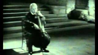 Pau Casals  JS BACH  suite num 1 [upl. by Ylloj480]