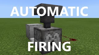 Minecraft Automatic Dispenser Tutorial [upl. by Alegnat]