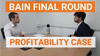 Profitability Case Study Interview Example  Solved by ExMcKinsey Consultant [upl. by Amorita]