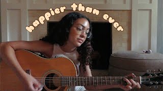 happier than ever  billie eilish acoustic cover [upl. by Beaner]