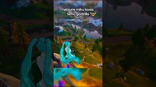 HATSUNE MIKU LOVES TEMU GODZILLA [upl. by Christabella3]