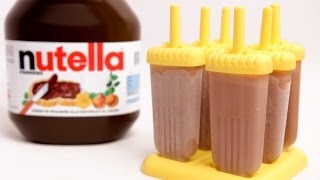 Nutella Popsicle Recipe  Laura Vitale  Laura in the Kitchen Episode 769 [upl. by Elkraps314]