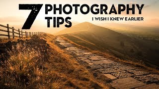 7 SIMPLE photography TIPS I wish I knew EARLIER [upl. by Etrem]