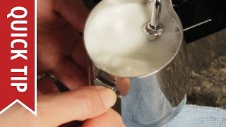 How to AutoFroth Milk for Lattes [upl. by Bittencourt]