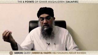 6 Six points of Salafis [upl. by Sileray68]