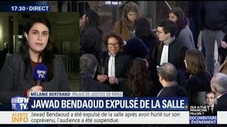 Jawad Bendaoud insulte copieusement son codétenu et provoque une suspension de séance [upl. by Randolph]