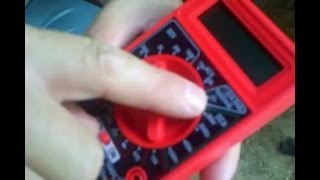 How to Use a Multimeter as a Battery Tester [upl. by Alleira141]