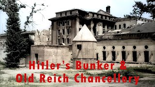 Hitlers Bunker and old Reich Chancellery [upl. by Nomelif]